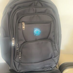 A rechargeable backpack